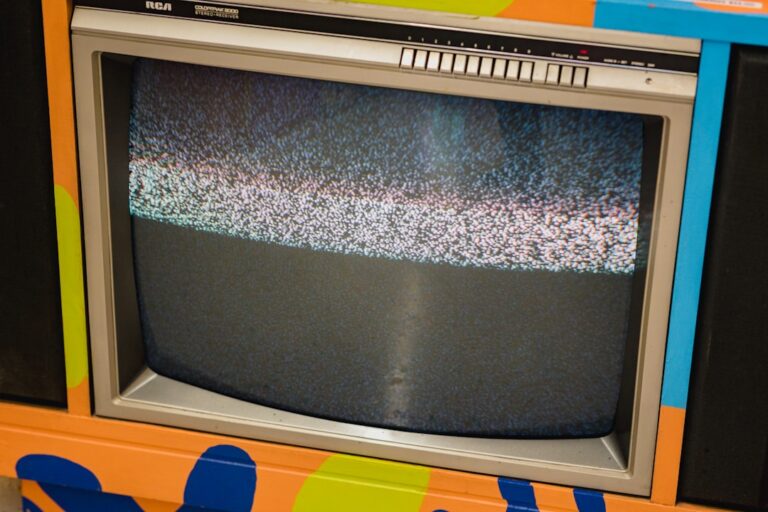 Photo wall decoration with TV